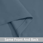 Yakamok Room Darkening Curtains 52x63 inch Length Stone Blue-Living Room | 2 - Image 5