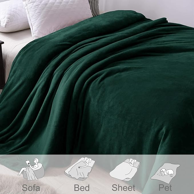 Exclusivo Mezcla Soft Fleece Blanket Cal King Size - Image 5