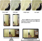 Chyhomenyc Sheer Curtains 96 inches Long 2 Panels - Image 4