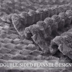 Exclusivo Mezcla 3D Fleece California King Blanket - Image 6