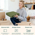 KOZYFLY Woven 2x7 Washable Kitchen Runner Rug, Non Slip Runners - Image 5