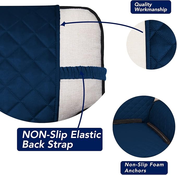 PureFit Reversible Quilted Sofa Cover Dog Couch Covers - Image 3