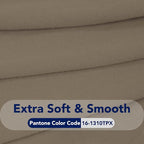 PureFit Super Stretch Chair Covers Fleece Couch Covers - Image 5