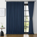 Extra Wide Width Patio Sliding Door Curtains 90 Inces Long 2 Panels, Vertical by KEQIAOSUOCAI