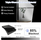 Simplebrand Ava Sun Baked Blackout Curtains - Image 5