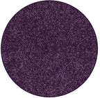 KOECKRITZ Soft and Colorful Kids Classroom Area Rugs (Passes Flammability Pill Test) Many Sizes and Bright Colors to Select from (3' Round, Eggplant)