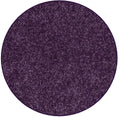 KOECKRITZ Soft and Colorful Kids Classroom Area Rugs (Passes Flammability Pill Test) Many Sizes and Bright Colors to Select from (9' Round, Eggplant)