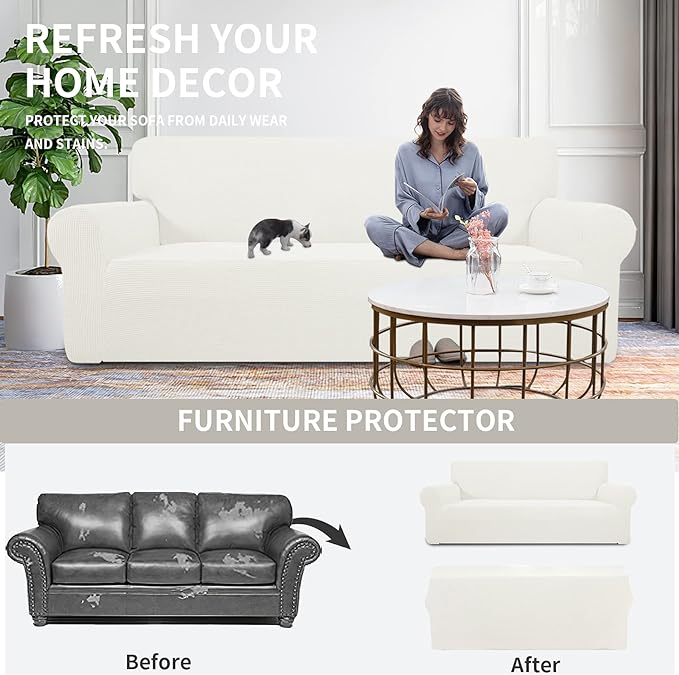 Easy-Going Stretch Couch Covers - Image 4