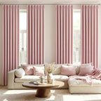 MIULEE Pink Pinch Pleated 100% Blackout Linen Curtains 40x63 Inches | Room - Image 7