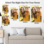 Custom Framed Canvas Prints With Your Photos-Personalized Picture To Canvas Wall Art ，Home Decoration Gifts Holiday Gifts
