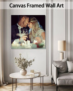 AbcCustomize Canvas Prints with Your Photos，Custom Canvas Wall Art for Bedroom, Living Room, Farmhouse Decor，Personalized Gifts Canvas Prints for Family，Friend，Lover，Pet