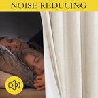 NICETOWN Linen Blackout Curtains - Image 4