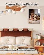 AbcCustomize Canvas Prints with Your Photos，Custom Canvas Wall Art for Bedroom, Living Room, Farmhouse Decor，Personalized Gifts Canvas Prints for Family，Friend，Lover，Pet