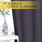 NICETOWN Blackout Curtains 120 inch Length - Image 3