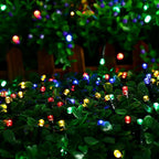 Dazzle Bright Multi-Colored Christmas String Lights, 164ft 2000 LED Waterproof Green Wire Fairy Lights with 8 Modes, Outdoor Lights for Xmas Tree Holiday Wedding Party Christmas Decorations