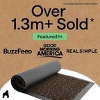 GORILLA GRIP 100% Waterproof All-Season WeatherMAX Doormat, US Designed Natural - Image 4
