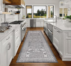 Keen Home Design Terrace Outdoor Runner Rug - 2x12 Washable Indoor/Outdoor Rug for Patio, Kitchen, Balcony, Beach, Garden, Deck and Porch, Size: 2'2"x11'10"