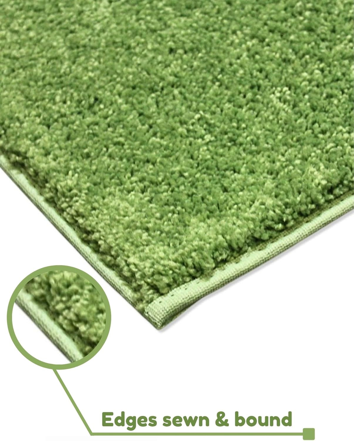 KOECKRITZ Soft and Colorful Kids Classroom Area Rugs (Passes Flammability Pill Test) Many Sizes and Bright Colors to Select from (3' Round, Lime)