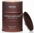 M&SENSE Coffee Cappucina Scented Candles, Soy Natural Wax Candle 11.3oz 70 Hours Long Lasting Burning, Strong Coffee Aroma Candle Unique Housewarming Appreciation Gifts