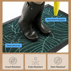 GORILLA GRIP 100% Waterproof All-Season WeatherMAX Doormat, US Designed Natural - Image 5