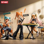 POP MART Peach Riot Rise Up Series Figures, 12PCs Peach Riot Blind Box Figures, Random Design Action Figures Collectible Toys Home Decorations, Holiday Birthday Gifts for Boys and Girls, Whole Set
