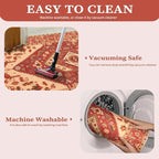 SERISSA 3x5 Washable Non Slip Boho Area Rug - Image 4