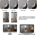 Chyhomenyc Extra Long Charcoal Grey Sheer Curtains 108 Inches Long 2 Panels - Image 4