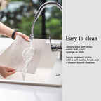 Placemats Set of 4 - Easy Clean Woven Vinyl Placemats for Dining Table, Indoor/Outdoor Place Mats, Washable PVC Table Mats （Pale Beige）