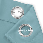 Stone Blue Thermal Blackout Curtains/38 x 63 Inch/Set of 2 Panels Room - Image 5
