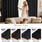 H.VERSAILTEX Premium Blackout Thermal Insulated Room Darkening Curtains - Image 6