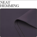 NICETOWN Greyish Purple Blackout Curtains 45 inches Length - Image 6