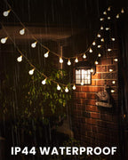 Globe String Lights 43 Ft 100 LED Fairy Lights Plug in with Remote Timer 8 Modes Connectable Twinkle Light for Bedroom Classroom Wedding Christmas Indoor Outdoor Decor, Warm White