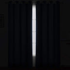 Navy Blue Thermal Blackout Curtains/52 x 108 Inch/Set of 2 Panels Room - Image 3