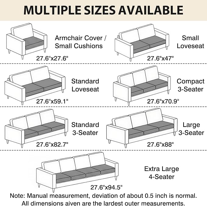 Fixwal Waterproof Flannel Dog Couch Cover, 27.6" x 94.5", Non-Slip Backing - Image 2