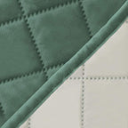 Easy-Going Reversible Couch Cover, Small Chair, Cyan/Ivory | Machine Washable - Image 6