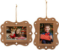 Wood Rectangle 2" x 3" Photo Ornaments - Pack of 100