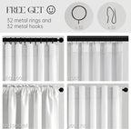 Topfinel 132 Inch Blackout Curtains - Image 6