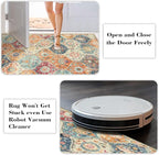 Lahome Moroccan Washable Round Area Rug, Round Rug 5ft Soft Non-Slip, - Image 5