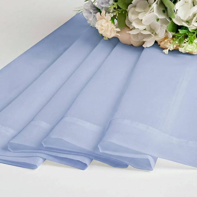 Sheer Curtains 78 Inches Long 2 Panels Set - Image 7