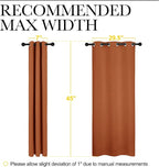 NICETOWN Window Curtains Blackout Drapes, Thermal Insulated Christmas - Image 7