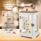 Memorial Lantern, Sympathy Gifts for Loss of Mom/Dad/Loved One, Bereavement Gifts, in Memory of Loved One Lantern,Celebration of Life, Memorial Gifts, Funeral Lantern,There are Some who Bring a Light