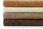 MIULEE Soft Decorative Chenille Fall Pillow Covers Brown 18x18 Pack of 4 | - Image 7