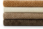 MIULEE Soft Decorative Chenille Fall Pillow Covers Brown 16x16 Pack of 4 | - Image 7