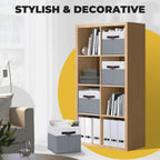 Criusia Storage Cubes -11 inch Closet Organizers and Storage Bins for Clothes -6 Pack Fabric Storage Baskets for Shelves, Cube Organizer/ Toy Storage Organizer/ Dorm Room Essentials/ HouseWarming Gift