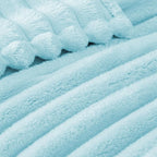 Exclusivo Mezcla Striped King Size Fleece Blanket - Image 4