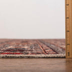 Keen Home Design 9x12 Rug - Machine Washable Area Rug with Non-Slip Backing, Ideal for Living Room, Dining Room, Bedroom - Vintage, Easy Clean, Durable, Low Pile Rug - (9' x 12')