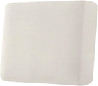 H.VERSAILTEX Super Stretch Individual Seat Cushion Covers Sofa Covers Couch Cushion Covers Slipcover Sets Thick Jacquard Textured Twill Fabric (1 Piece Chair Cushion Cover, Ivory)