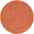 KOECKRITZ Soft and Colorful Kids Classroom Area Rugs (Passes Flammability Pill Test) Many Sizes and Bright Colors to Select from (7' Round, Tangerine)