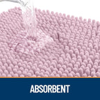 OLANLY Dog Door Mat for Muddy Paws 59x20, Super Absorbent Chenille Mud Mat | - Image 3