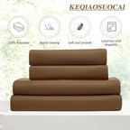 Cappuccino Brown Curtains 40x63 Inches Long 2 Panels Set, Pinch Pleated Thermal - Image 5